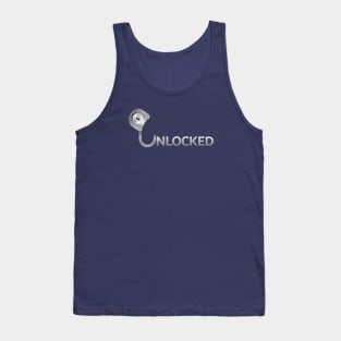 Unlocked Grey Tank Top